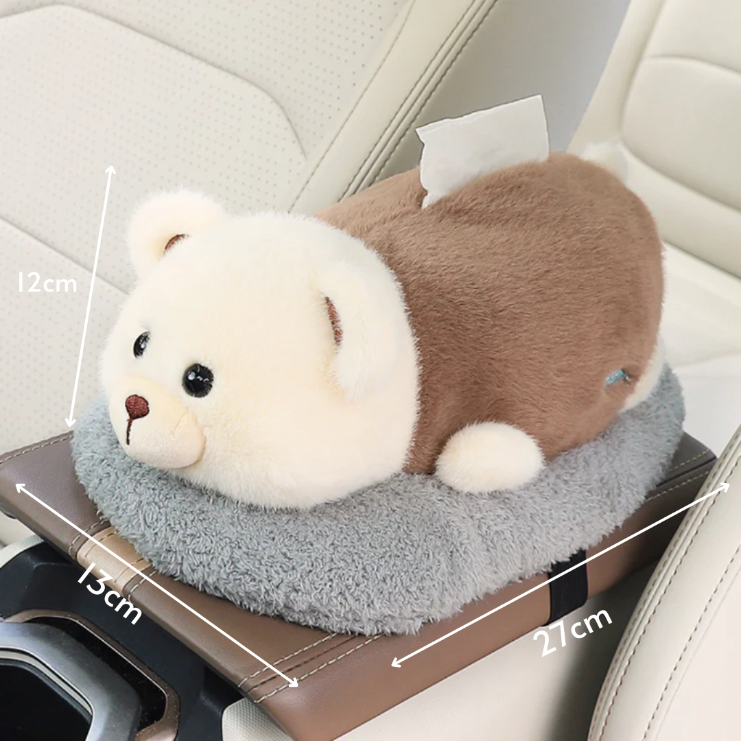 Casecart Fresh Guard Odor-Free Soft Plush Tissue Organizer