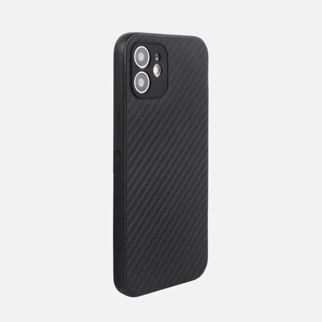 iPhone 12 Carbonfiber Transparent Hybrid Shockproof Case