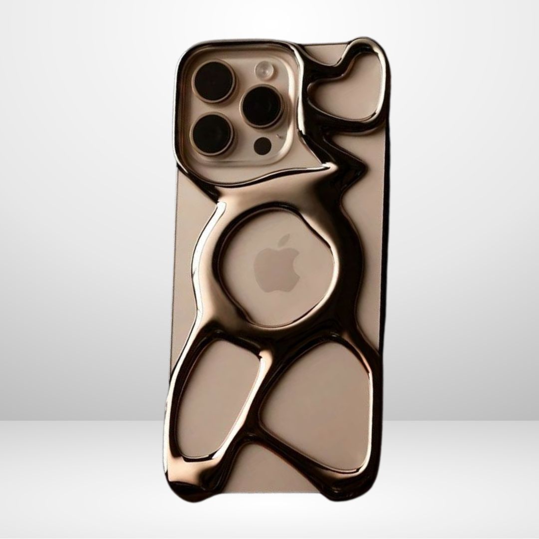 DULERO Frameless Metal Look Case with MagSafe for iPhone 16 Pro/16 Pro Max