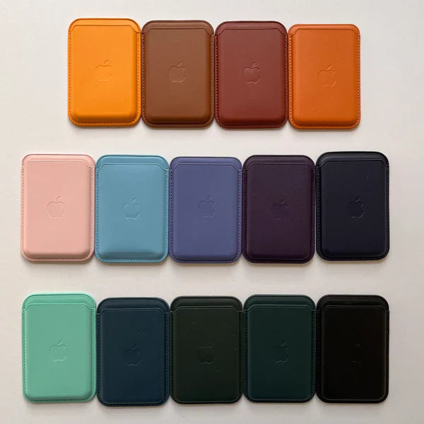 Apple Leather Wallet with MagSafe (for iPhone) - Forest Green