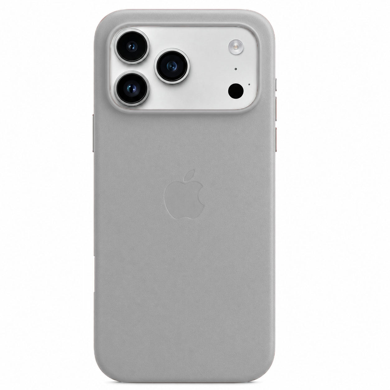 iPhone 18 Pro Premium Leather Style Case with MagSafe - Light Gray