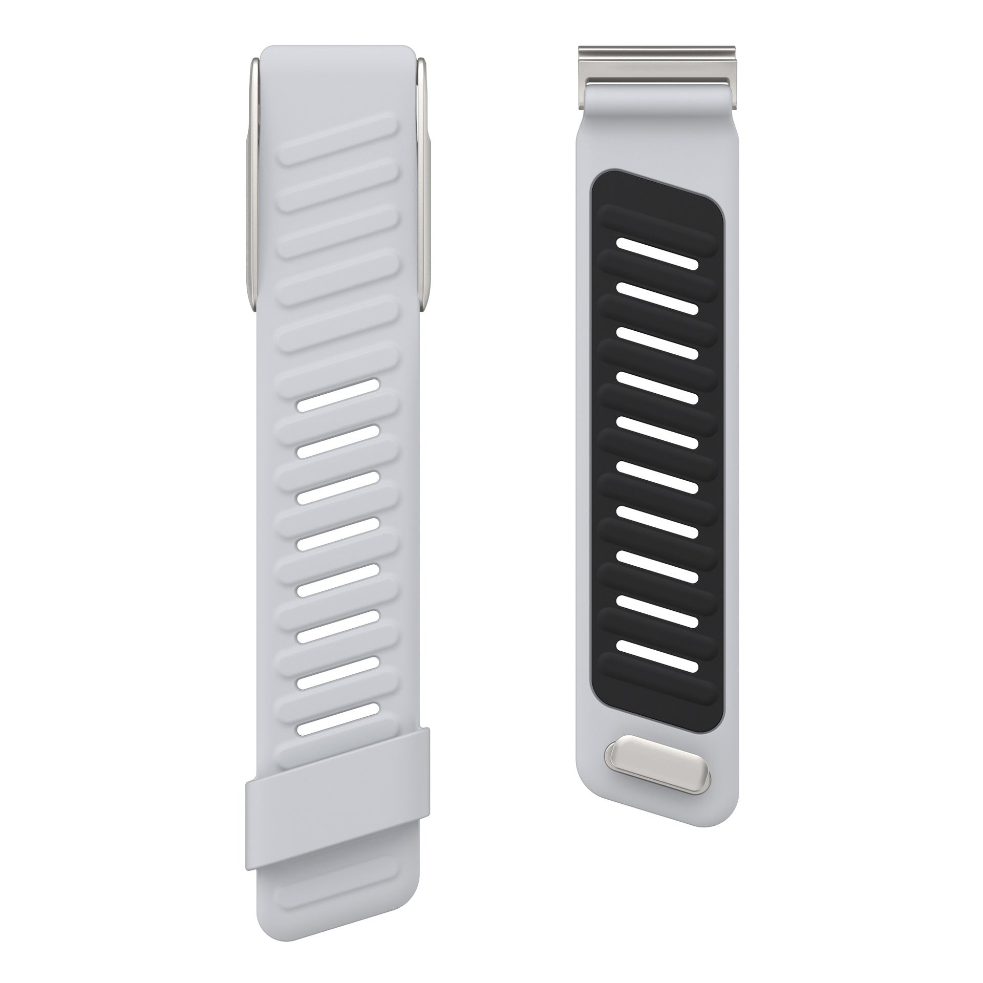 CaseCart DualTone Silicone Strap Grey / Black
