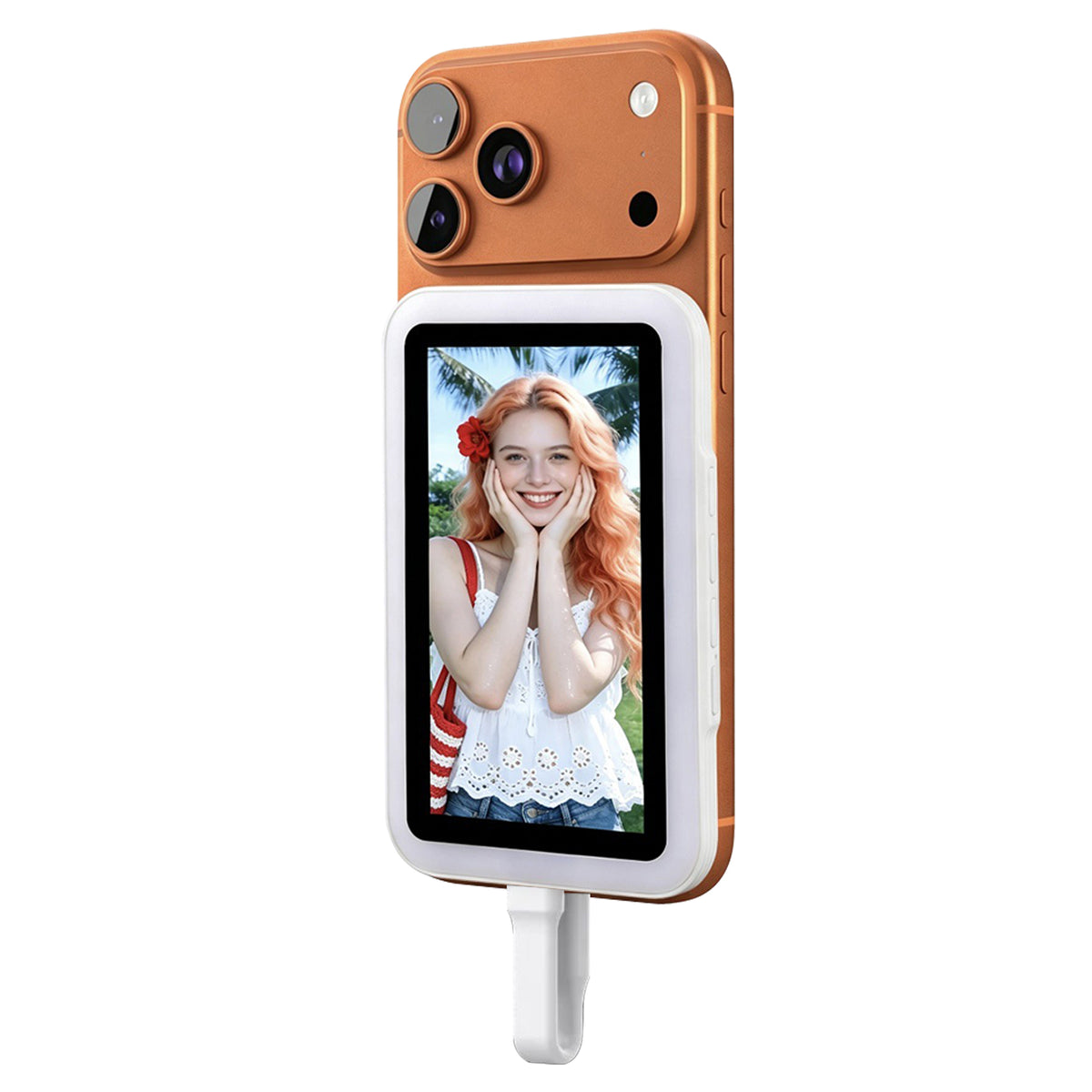 CaseCart CreatorView 3.97" Rear-Camera Selfie Monitor White