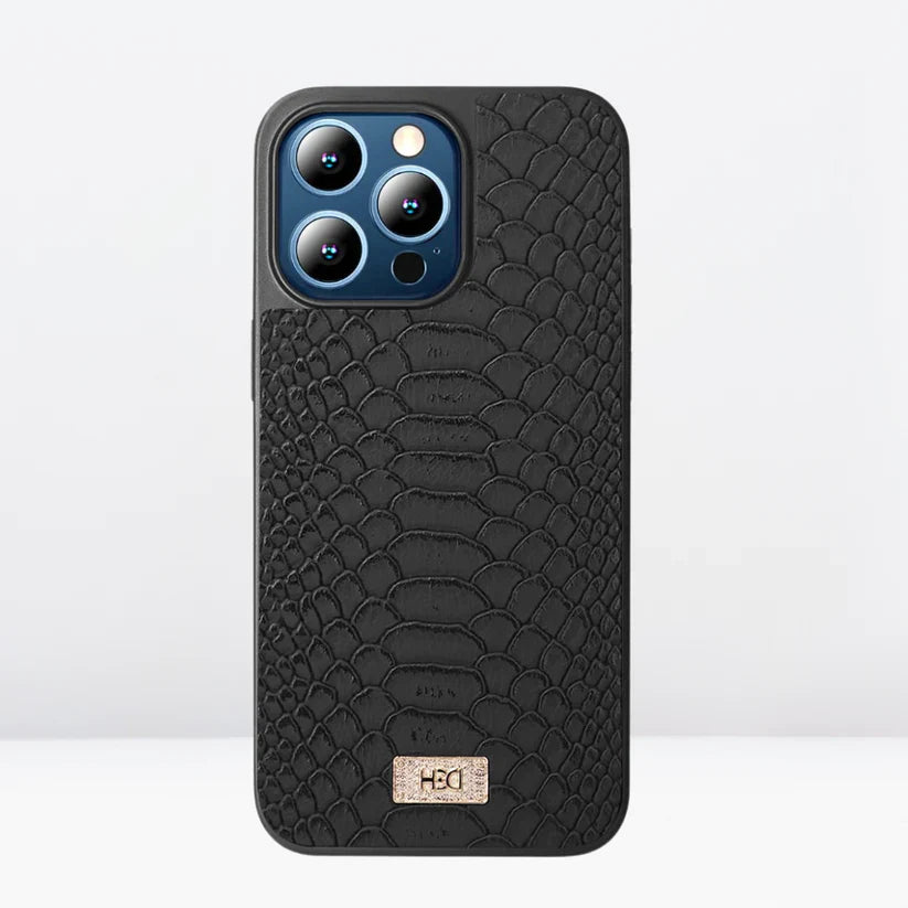 HBD Leather Crocodile Case for iPhone 15 Pro Max