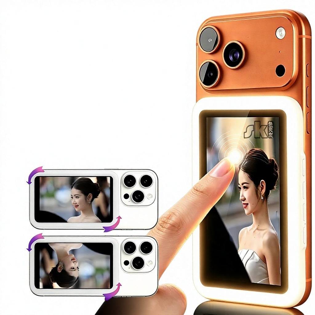 CaseCart CreatorView Glow Selfie Monitor front view