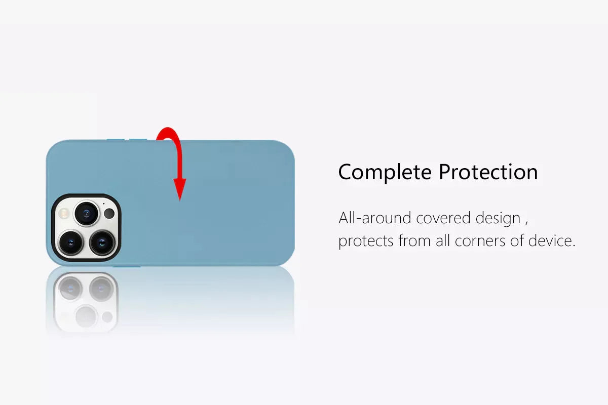 K-doo iPhone 13 Pro Leather Case Back Cover