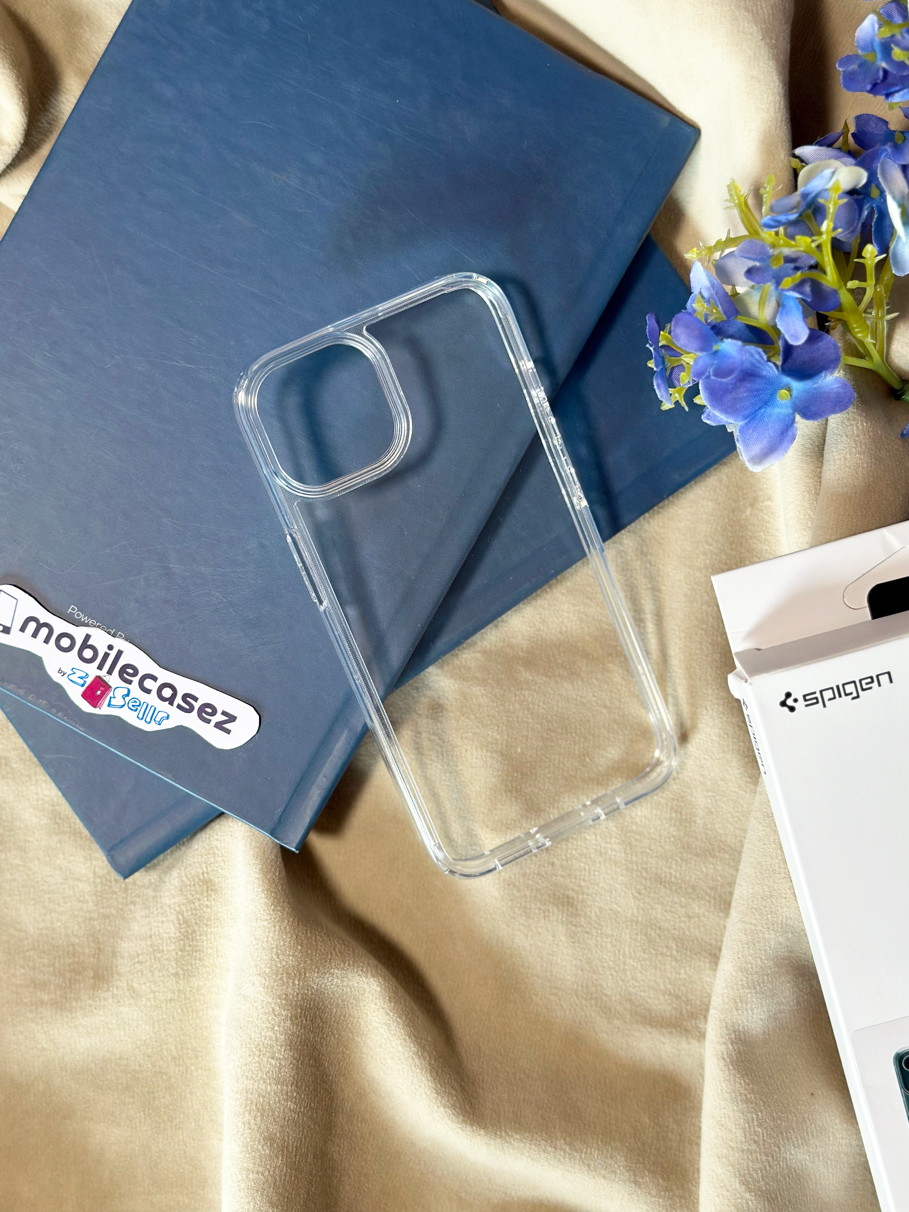 iPhone 14 Cover | Spigen Original Ultra Hybrid Transparent Mobile Cover For iPhone 14 Clear