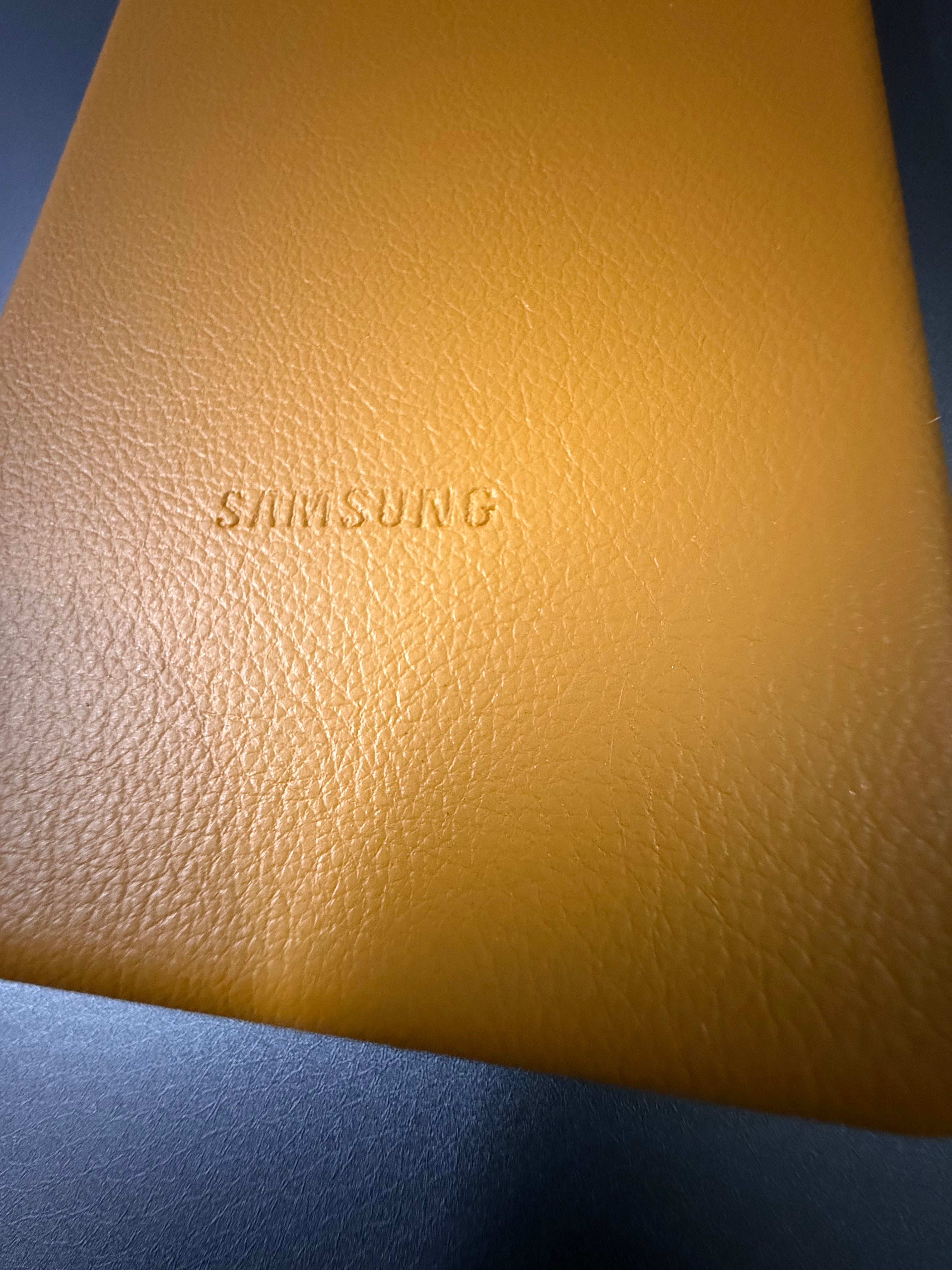 Samsung Vegan Leather Galaxy Samsung S25 Ultra Smartphone Kindsuit Case,Brown,Pack of 1