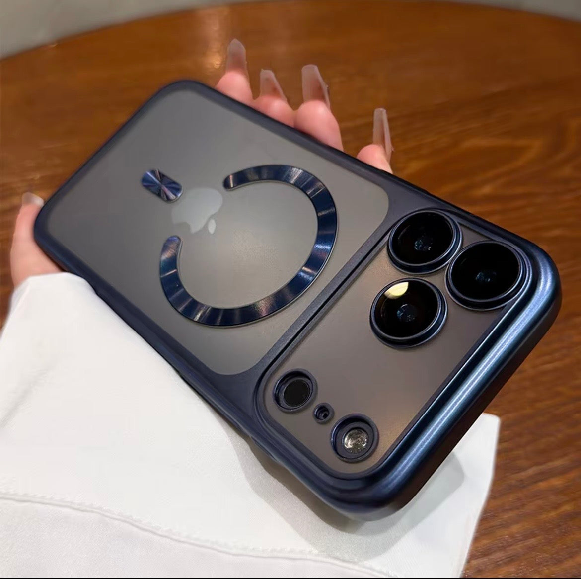 Matte Chrome MAGSAFE Case For iPhone