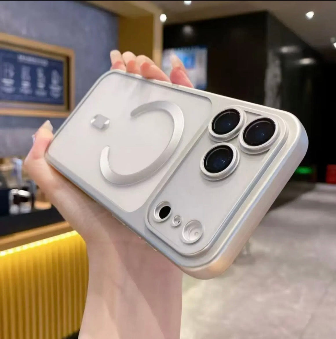 Matte Chrome MAGSAFE Case For iPhone