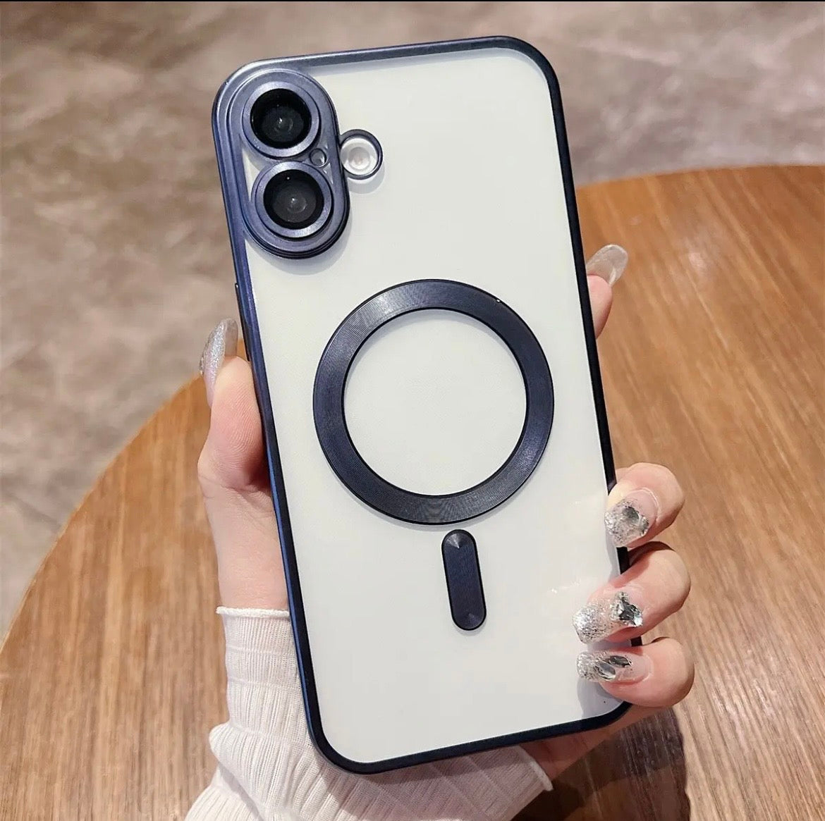 Matte Chrome MAGSAFE Case For iPhone