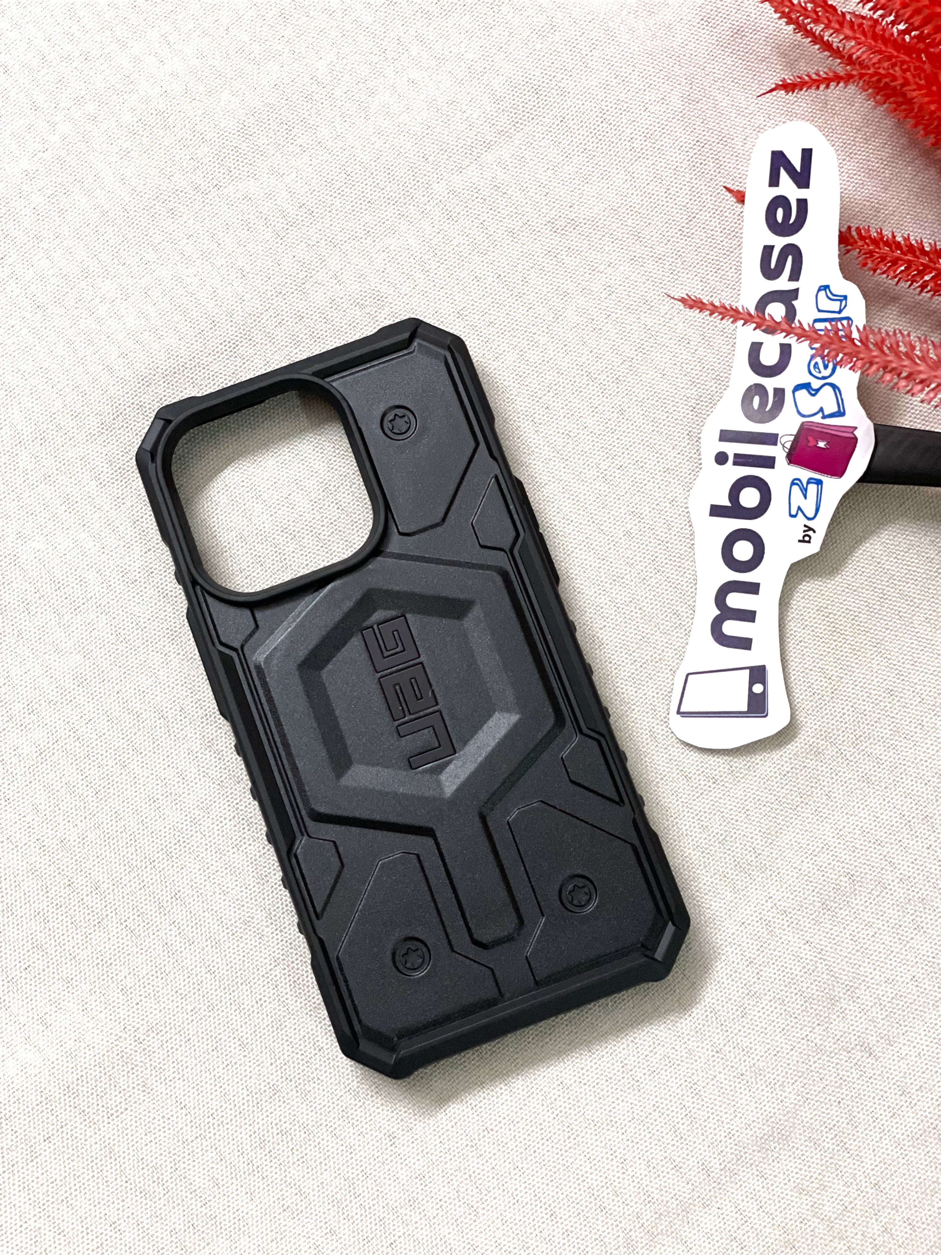 iPhone 15 Pro Max Armor Cover | Urban Armor iPhone 15 Pro Max Case, UAG Pathfinder Mag-Safe Compatible, Slim Fit Rugged Protective Case/Cover Designed for iPhone 15 Pro Max (2023) (Military Drop Tested) - Black