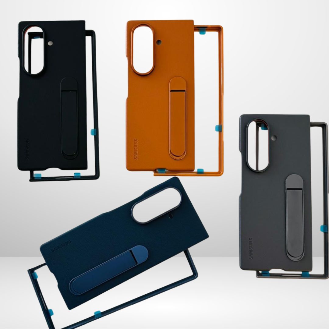 KINDSUIT Leather Case with Metal Stand for Samsung Galaxy Z Fold 7