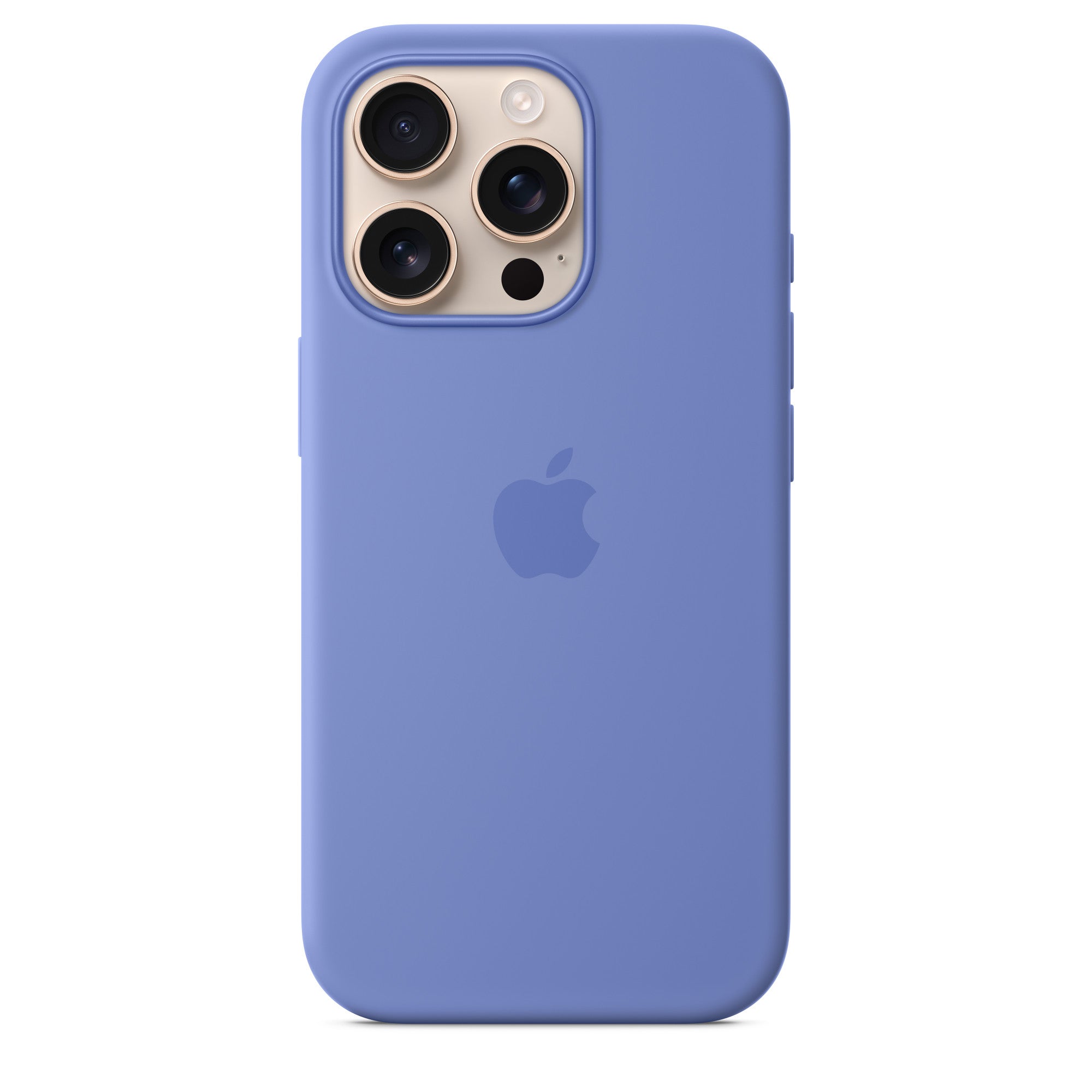 iPhone 16 Pro Silicon Magsafe Case with Camera Control Button & IC Working Animation) - Periwinkle