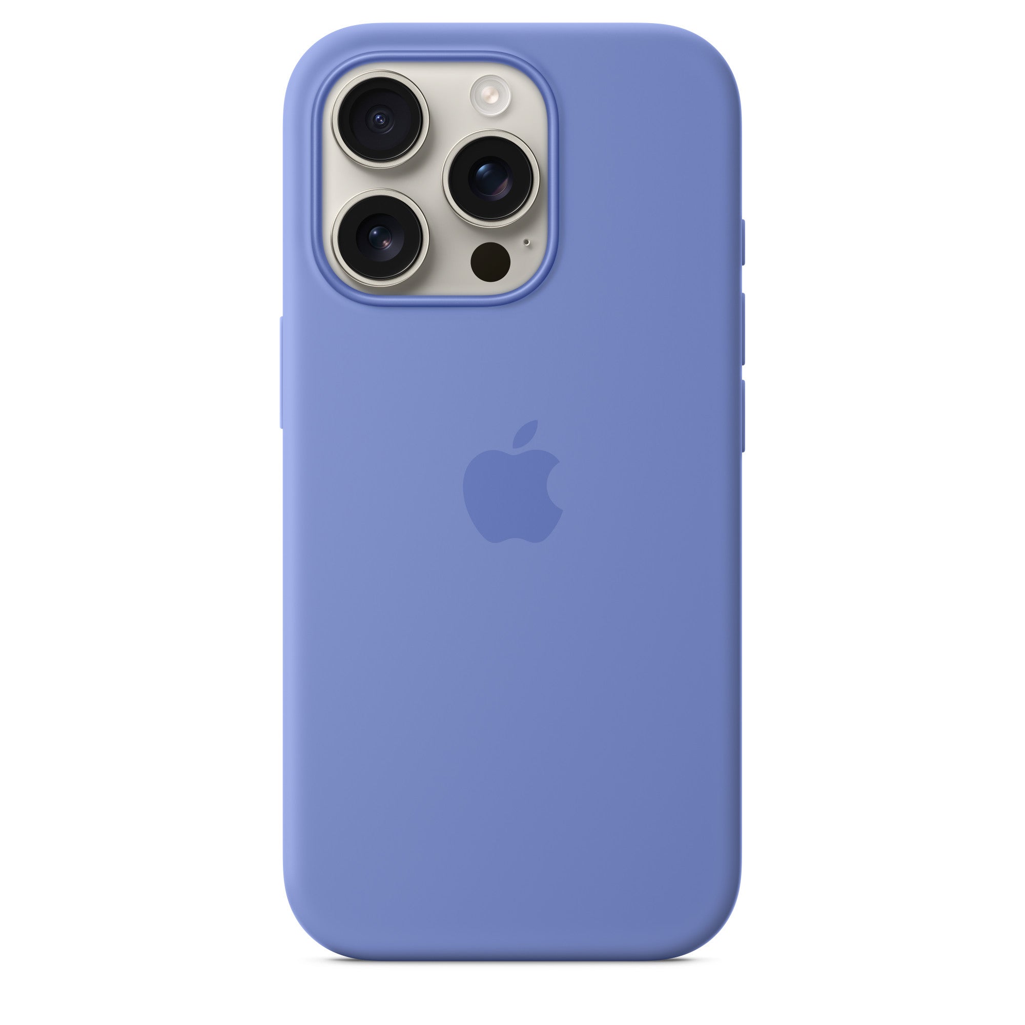 iPhone 16 Pro Silicon Magsafe Case with Camera Control Button & IC Working Animation) - Periwinkle