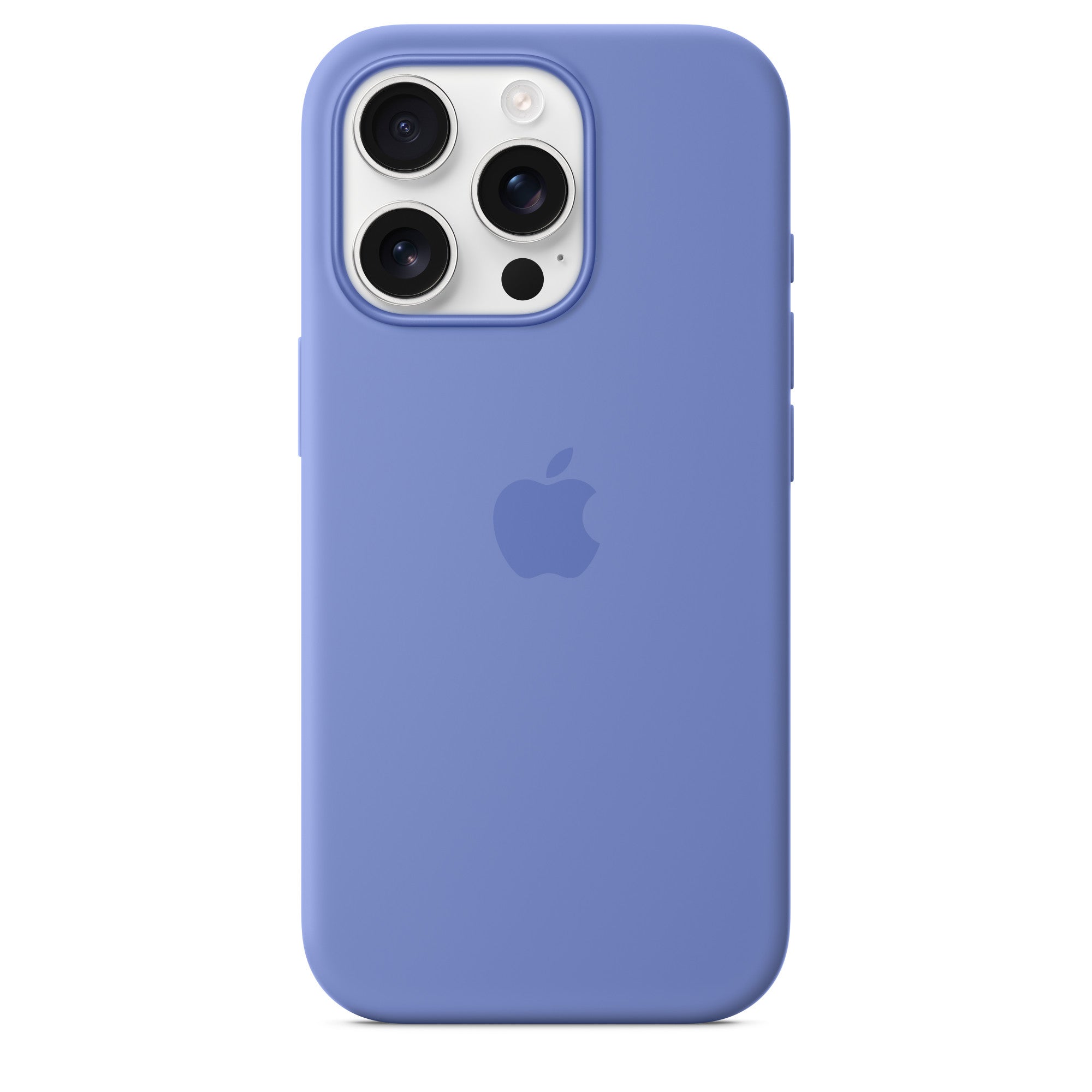 iPhone 16 Pro Silicon Magsafe Case with Camera Control Button & IC Working Animation) - Periwinkle