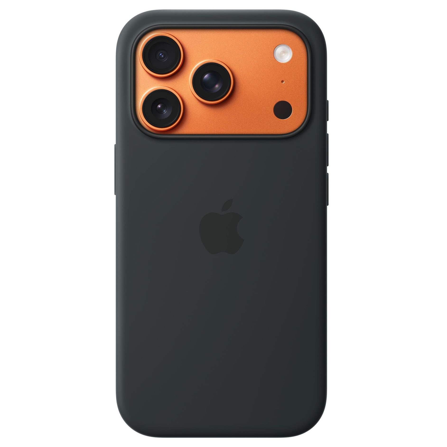 iPhone 17 Pro Max Silicone Case with MagSafe & Camera Action Button – Black