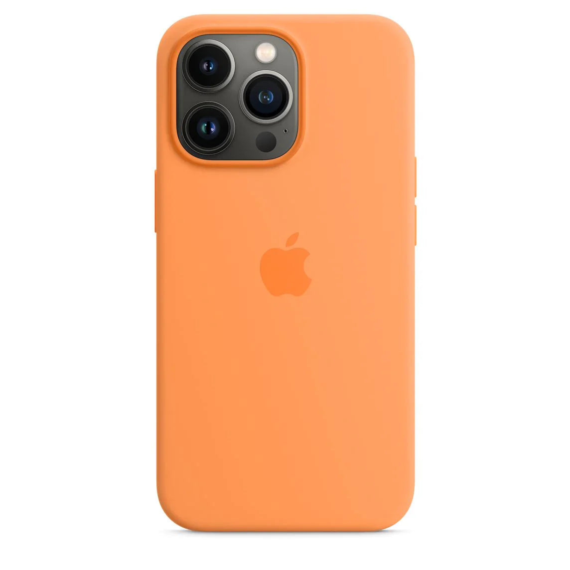 iPhone 13 Pro Max Liquid Silicon Case - Orange