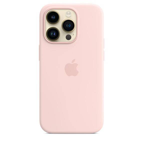Apple iPhone 15 Pro Max Leather Cover with MagSafe - Pink