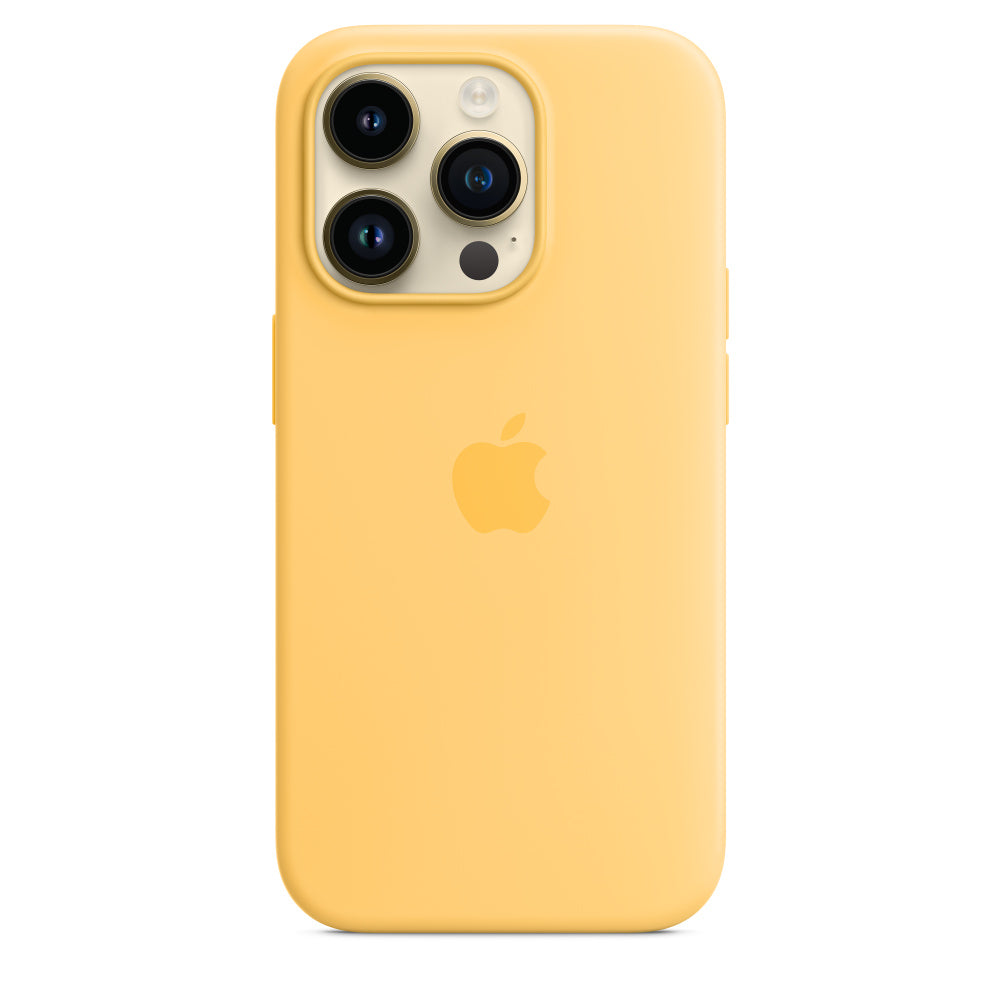 iPhone 13 Pro Max Liquid Silicon Case - Yellow
