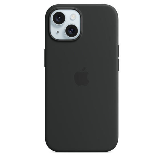 iPhone 14 Plus Silicone Cover with Mag-Safe Apple Original Silicone Case with Mag-Safe For Apple iPhone 14 Plus with Mag-Safe Black