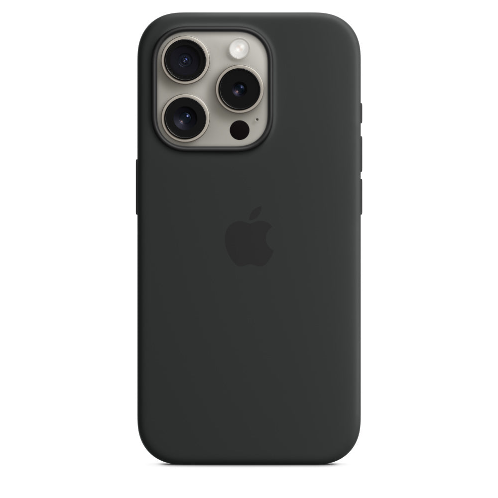 iPhone 15 Pro Max Silicon Case with Magsafe-Black