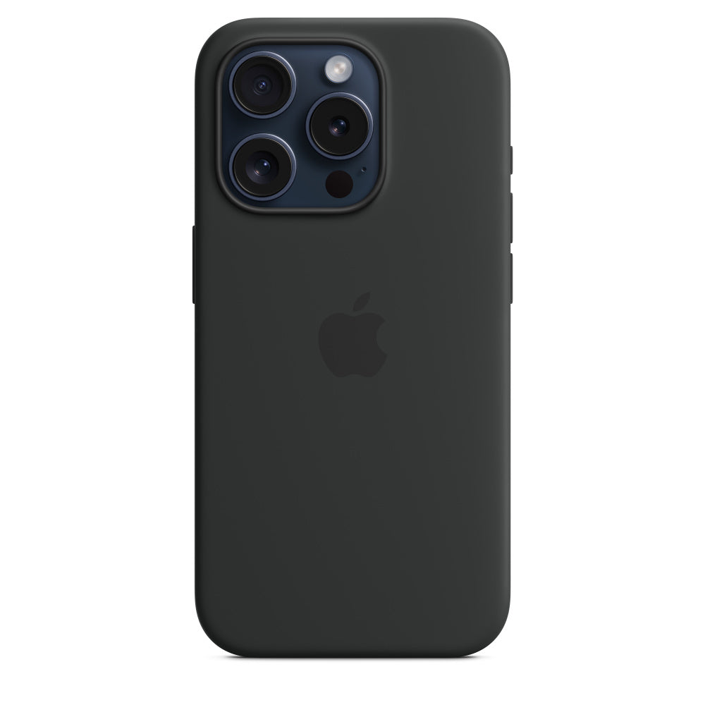 iPhone 15 Pro Max Silicon Case with Magsafe-Black