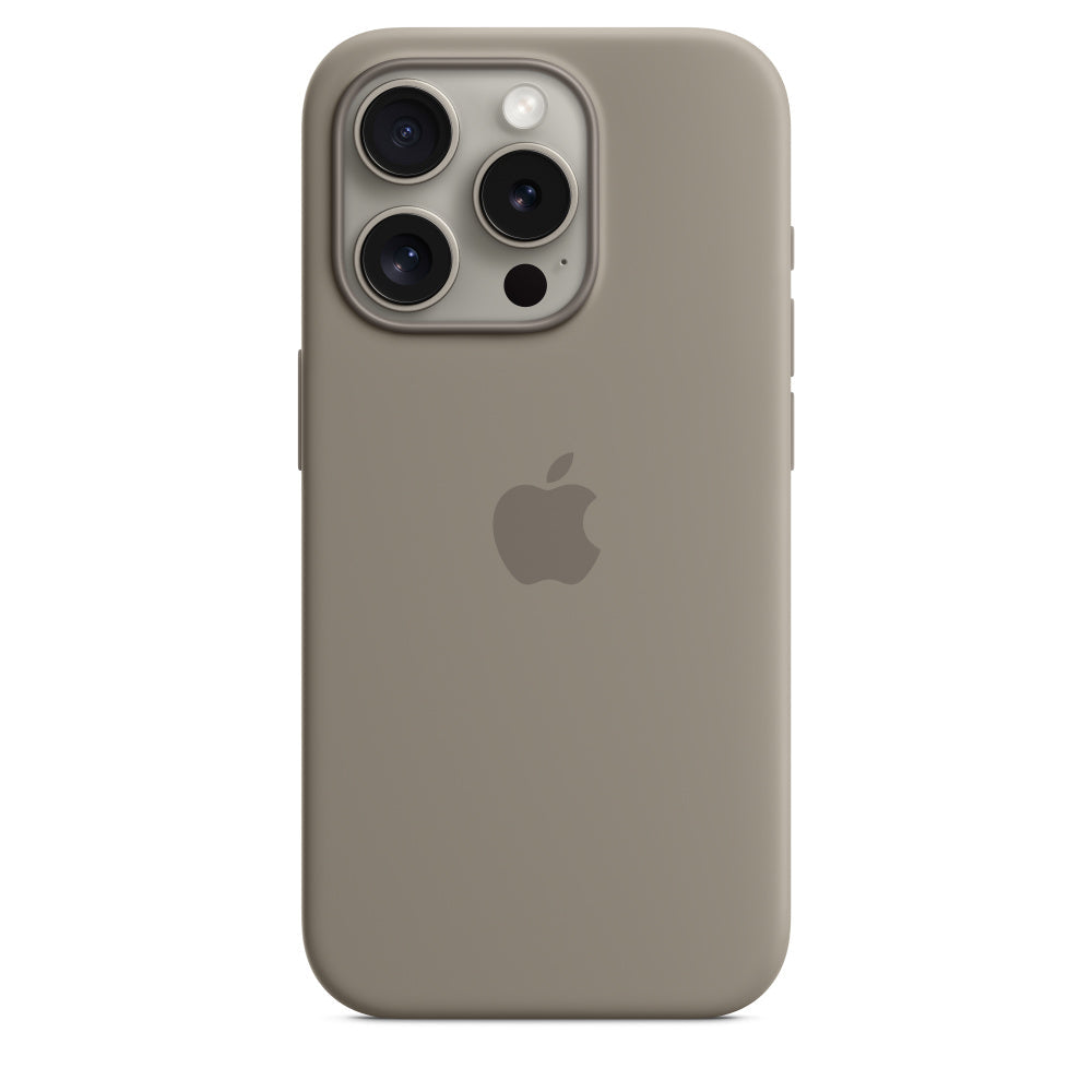 iPhone 15 Pro Max Silicon Case with Magsafe-Clay