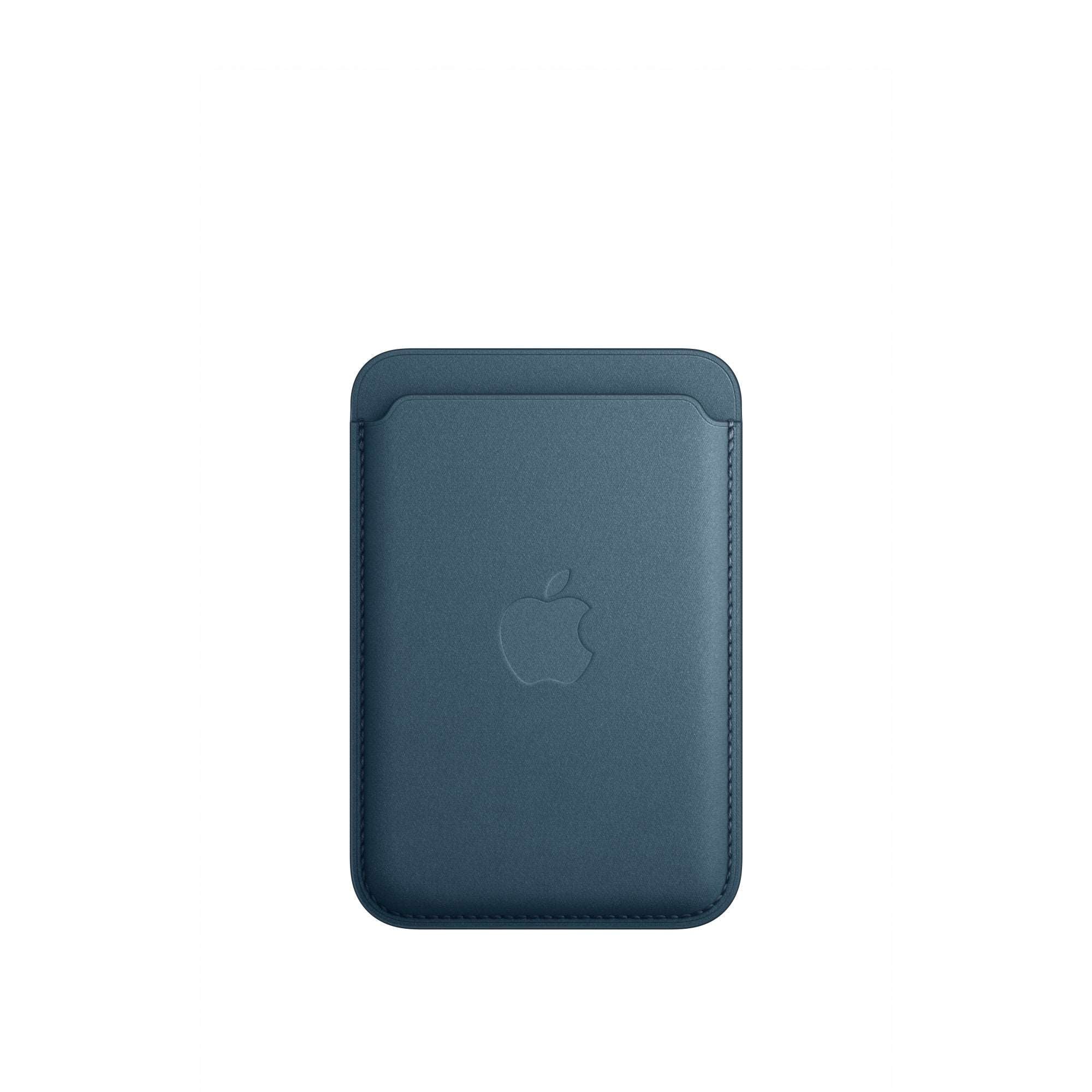 Apple Leather Wallet with MagSafe (for iPhone) - Baltic Blue