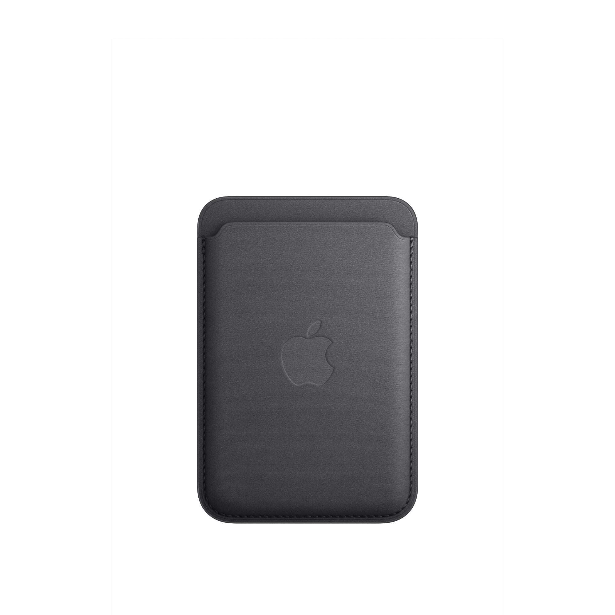 Apple Leather Wallet with MagSafe (for iPhone) - Black
