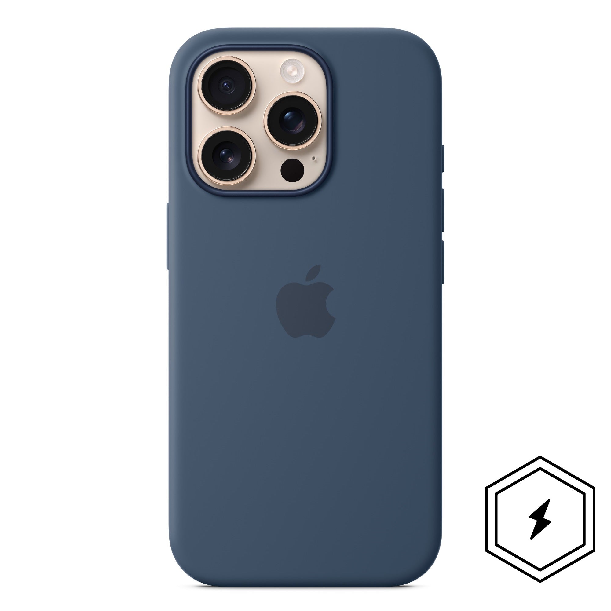 iPhone 16 Pro Max Silicon Case with Magsafe - Denim