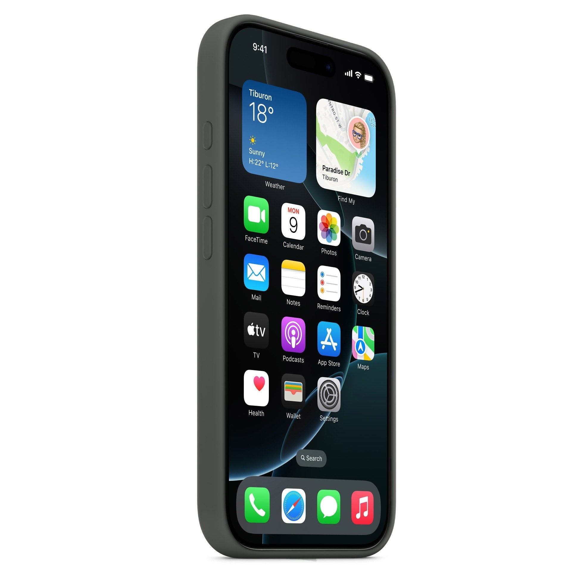 iPhone 16 Pro Max Silicon Case with Camera Control Button & Magsafe - Gray