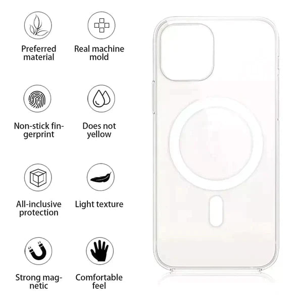 iPhone 14 Pro Max Clear Transparent Case with Magsafe