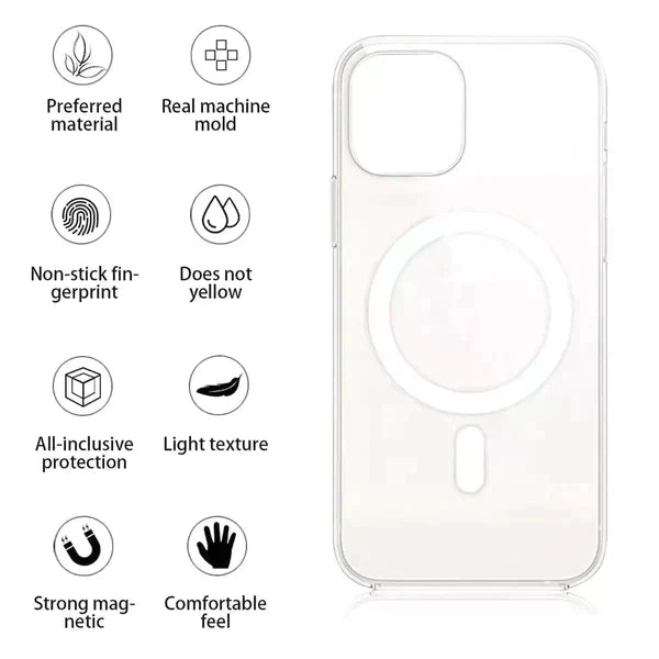 iPhone 14 Pro Max Clear Transparent Case with Magsafe