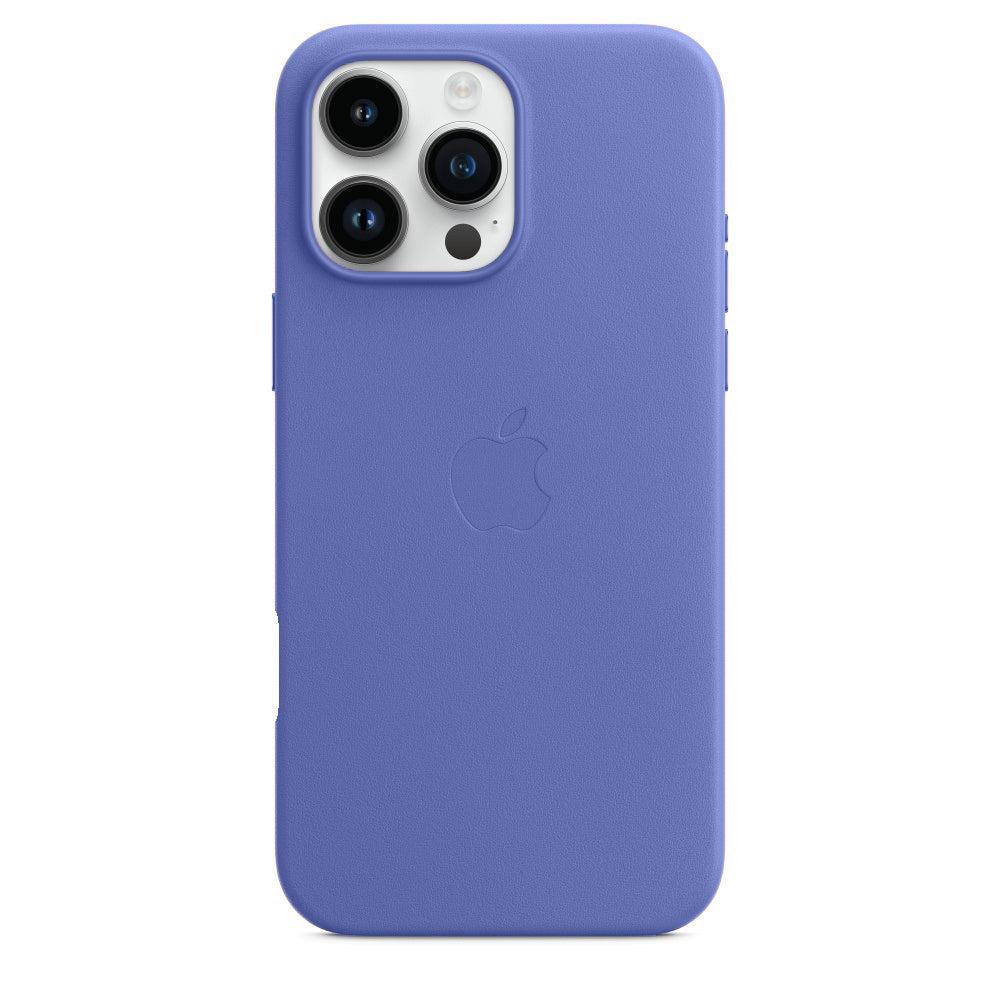 Apple iPhone 16 Pro Leather Back Cover Case - Lavender