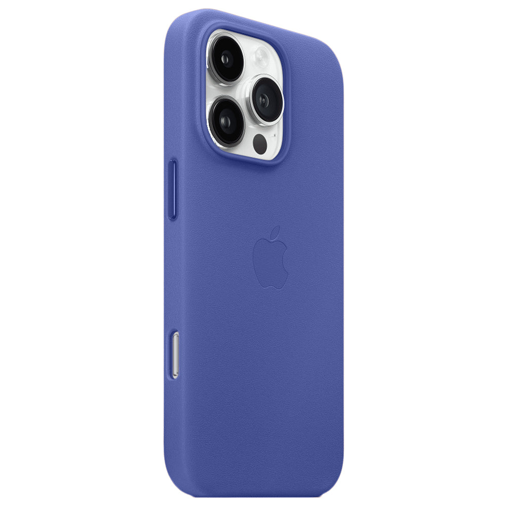 Apple iPhone 16 Pro Max Leather Back Cover Case - Lavender