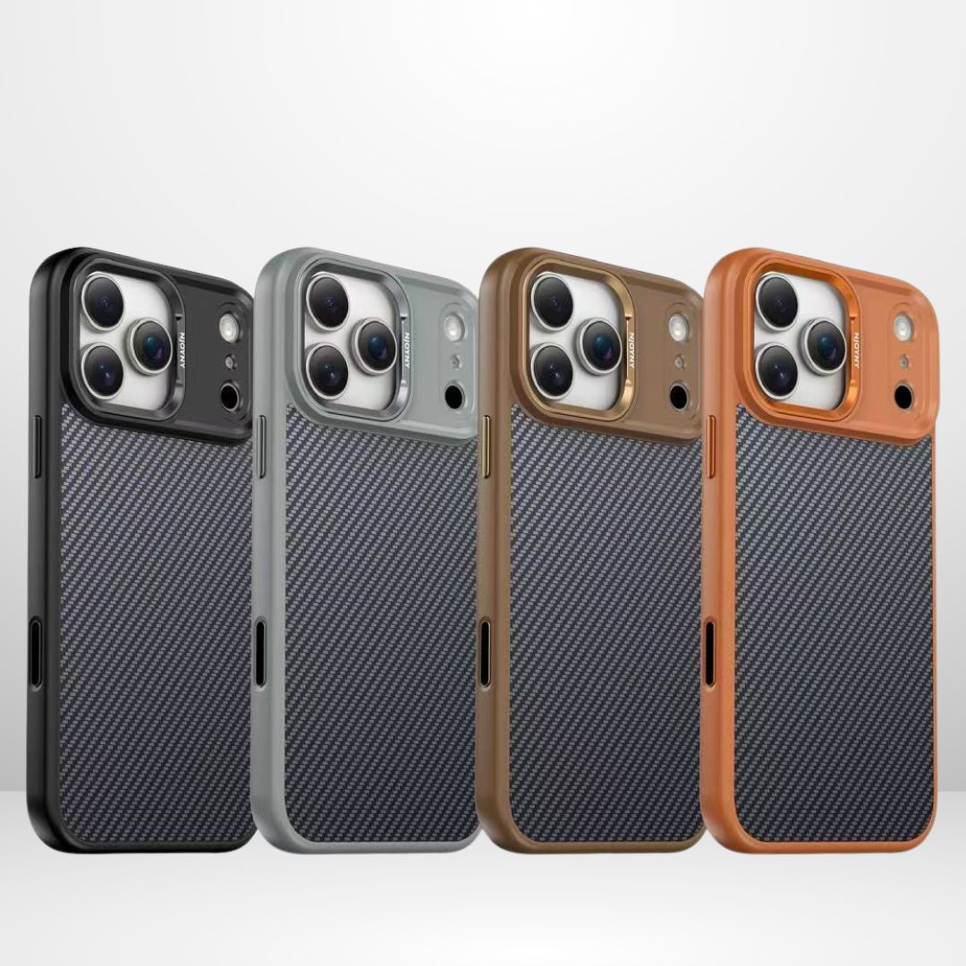 NY Carbon Fiber Armor MagSafe Case with Camera Control for iPhone 17 Series