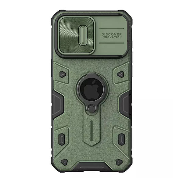 Nillkin Camshield Armor Drop Protection Military Grade iPhone Case - Green