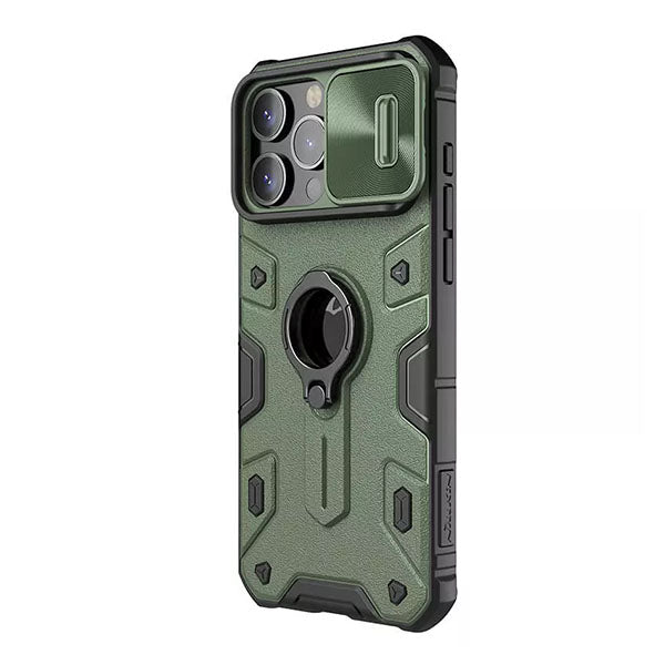 Nillkin Camshield Armor Drop Protection Military Grade iPhone Case - Green