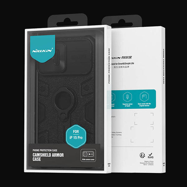 Nillkin Camshield Armor Drop Protection Military Grade iPhone Case - Green