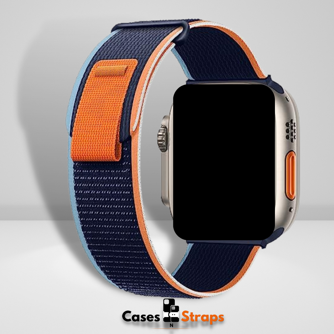 Nylon Trail Loop Watch Strap Dark Blue Color – CaseCart