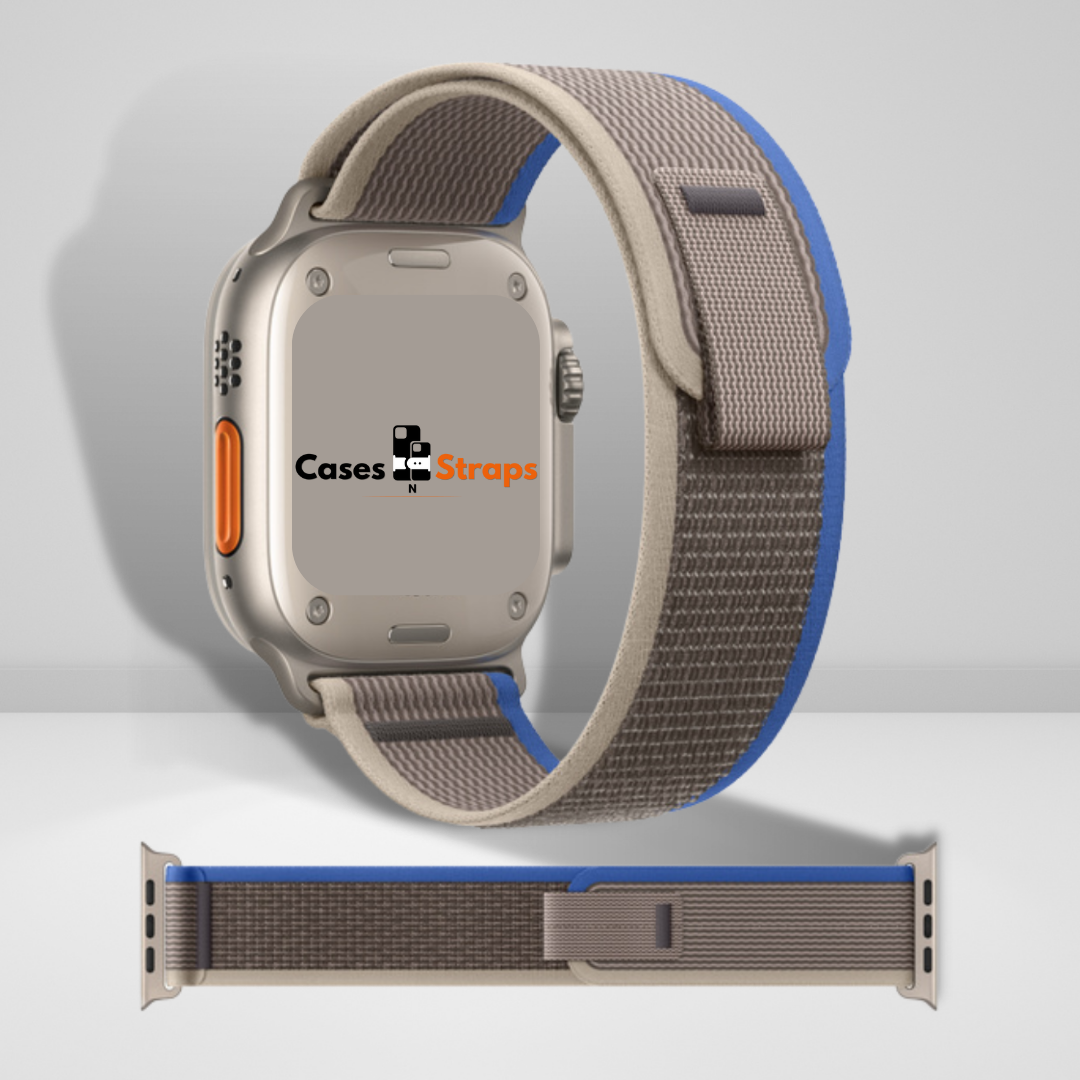Nylon Trail Loop Watch Strap Grey Color