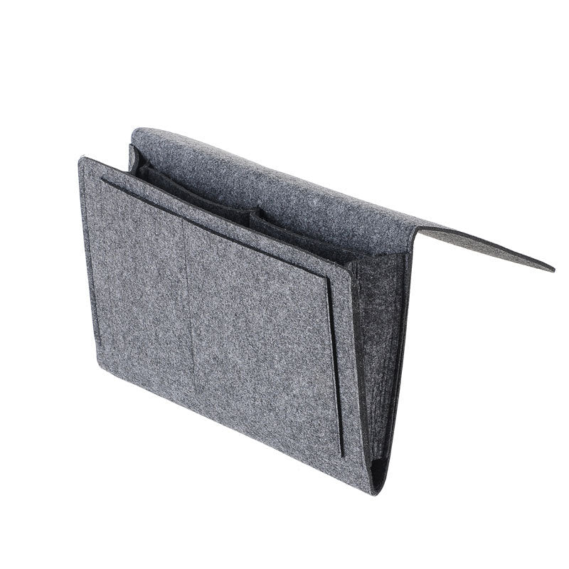 Multipurpose Felt Bedside Storage Organizer Bag