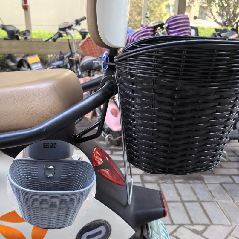 Multipurpose Rear Storage Basket for Two Wheelers
