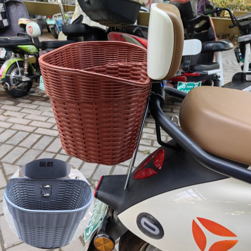 Multipurpose Rear Storage Basket for Two Wheelers