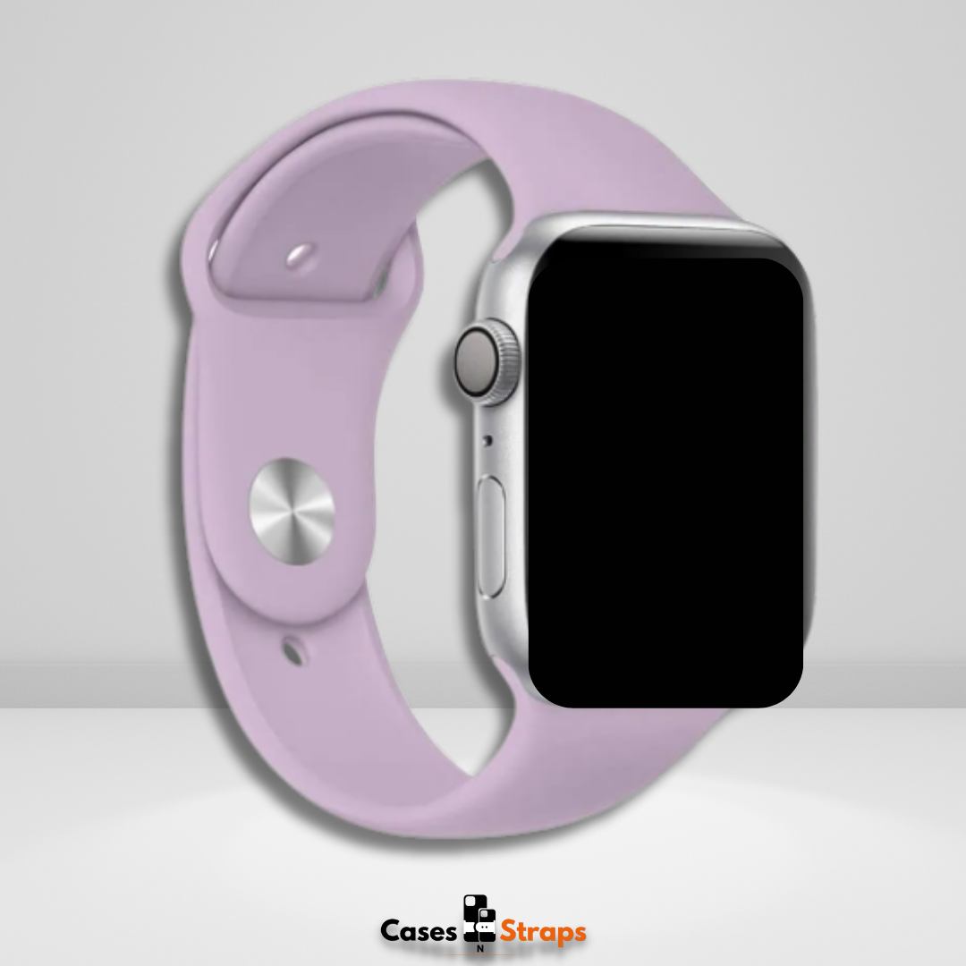 OG Silicone iWatch Strap Lavender Color – CaseCart