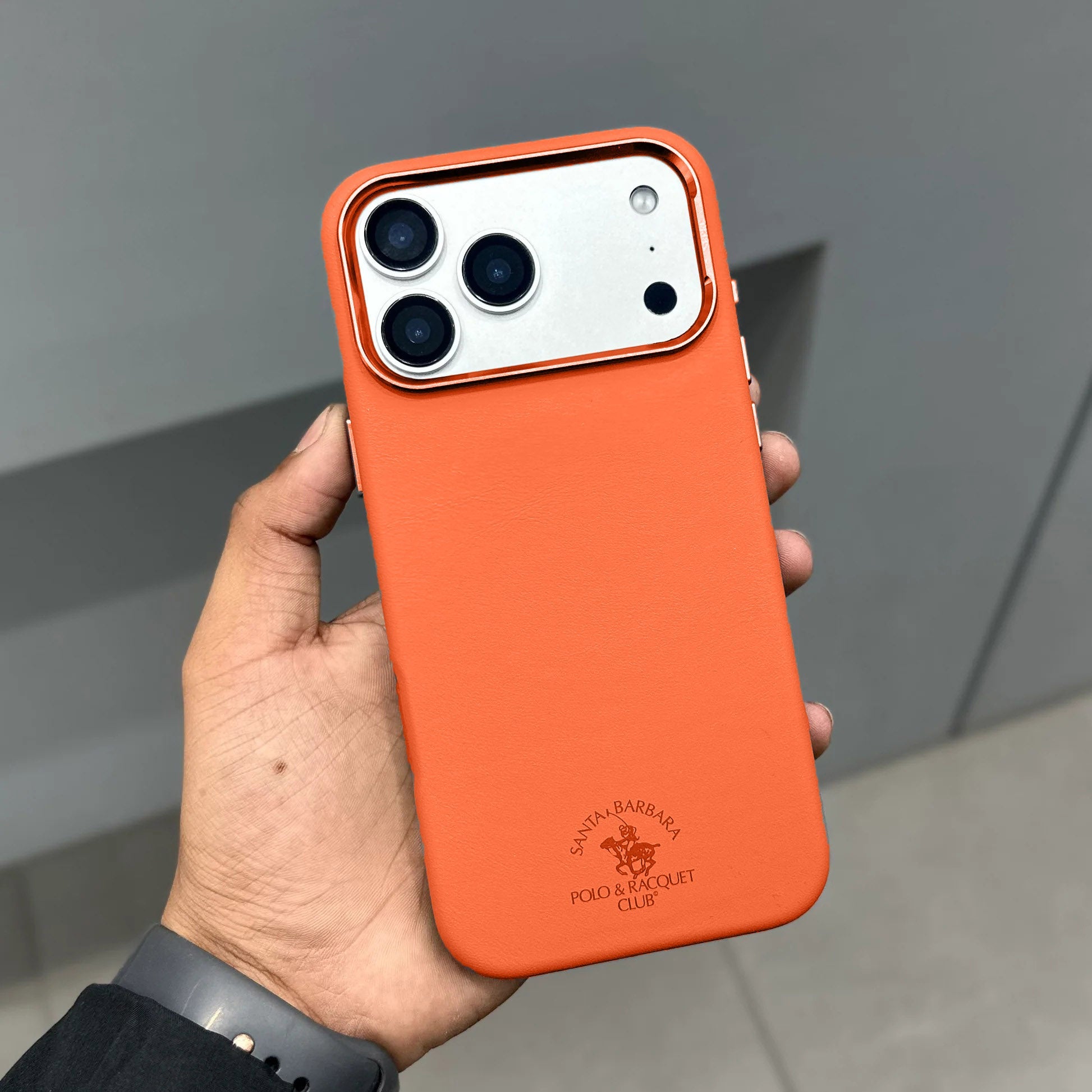 iPhone 17 Pro Max Santa Barbara Simon Series Leather Case with Magsafe
