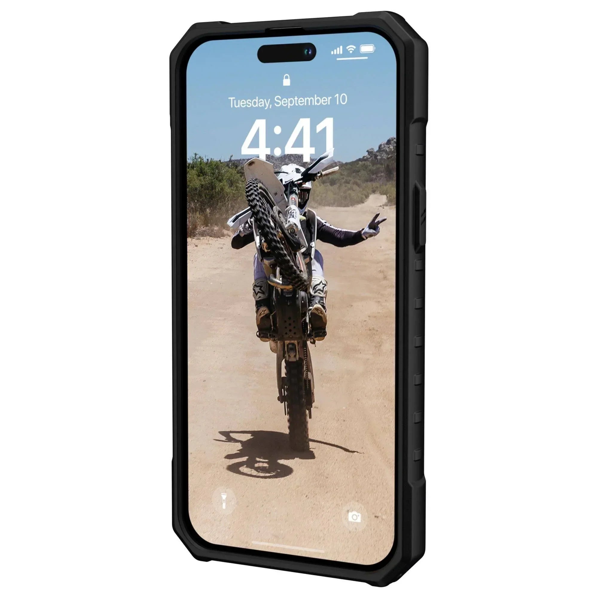 iPhone 15 Pro Max Armor Cover | Urban Armor iPhone 15 Pro Max Case, UAG Pathfinder Mag-Safe Compatible, Slim Fit Rugged Protective Case/Cover Designed for iPhone 15 Pro Max (2023) (Military Drop Tested) - Blue