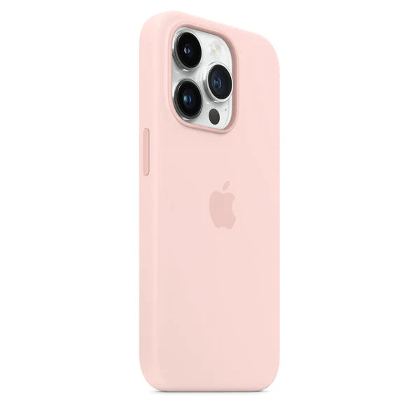 iPhone 15 Silicone Cover with Mag-Safe Apple Original Silicone Case with Mag-Safe For Apple iPhone 15 with Mag-Safe Pink