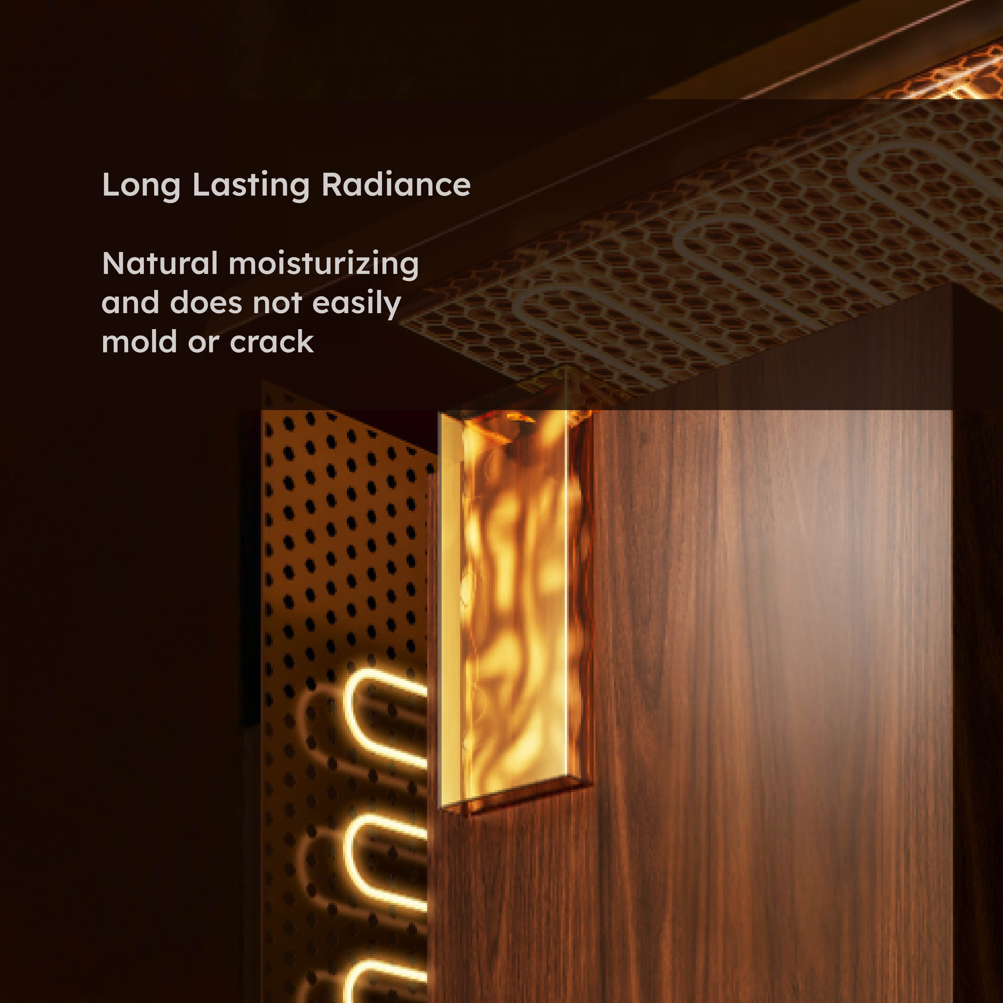 Premium Punch-Free Bathroom Towel Rack with Walnut Finish